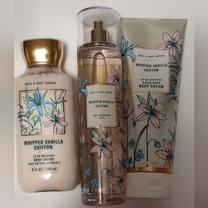 Bath and Bodyworks Whipped Vanilla Chiffon
